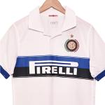 Inter Milan Retro Football Jerseys 2009-2010 Away Unisex with Crew Neck