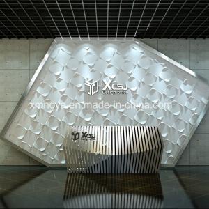 Wholesale Customized 500mmx500mm Fireproof 3D PVC Panel for Enterprise Image Wall Background from china suppliers