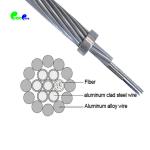 Aluminum OPGW Fiber Optic Cable 48 Core Single Mode G652D G655
