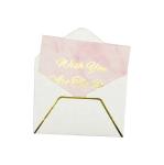 Anniversary Recycled Paper Greeting Cards , Valentines Love Recycled Blank Cards