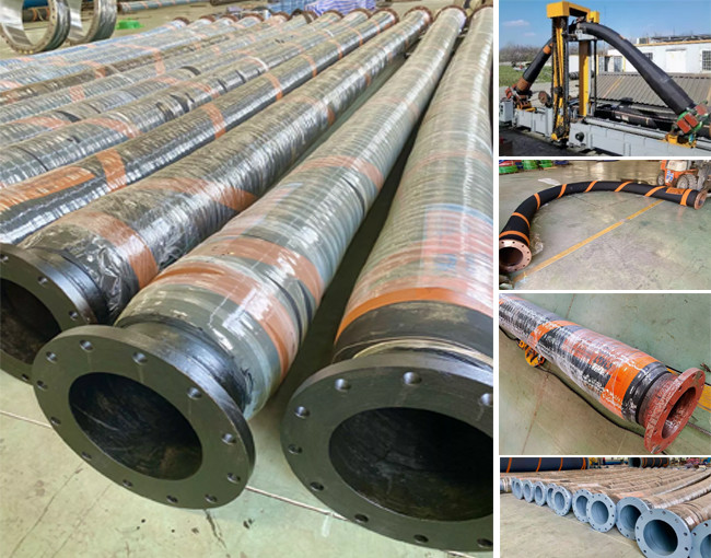 STS Hose Pipe Double Connectors with NR Orange Spiraled Stripe Cover