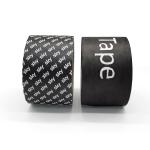 Black Printable Eco Friendly Kraft Paper Tape For Box Sealing