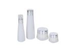 200ml Cosmetic Acrylic Toner Bottle Skincare Set Packaging With 15g Face Cream