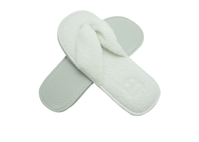 Autumn Indoor Women Flip Flops Comfortable Breathable Flock Home Slippers