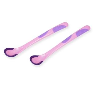 Wholesale PP TPE BSCI Color Change Soft Tip Baby Feeding Spoon from china suppliers