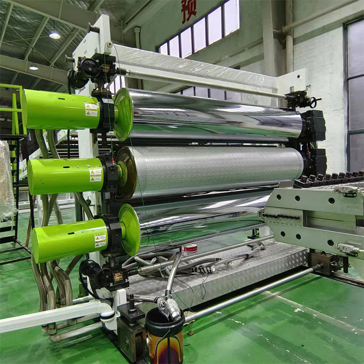 Used 150 Single Screw Plastic Extrusion Machine Pvc Sheet Extrusion Line