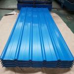 Corrugated Color Coated Galvalume Roofing Sheet Pre Painted ASTM DIN JIS