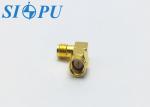 SMA Male to SMA Female RF Coaxial Adapter – Right Angle Type
