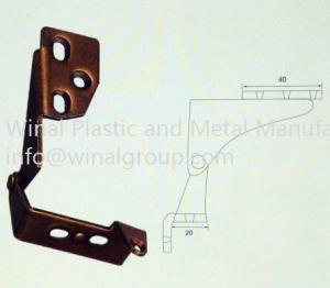 Wholesale Furniture hinge,antique bronze,L140mm*W20mm,size &amp; finish can be OEM per drawing. from china suppliers