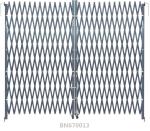 Dock Door Steel Folding Security Gates Security Scissor Doors 12’ Opening X 6 1