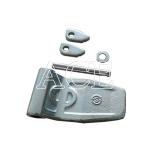 Galvanized Door Hinge Heavy Duty Forged Container Rear Door for Dry Steel Cargo