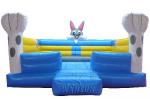 Children'S Inflatable Bounce House , 0.9mm PVC Blow Up Jump House