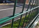 Sports Ground Pvc Coated Wire Mesh Fence Wrought Iron High Security 868 / 656