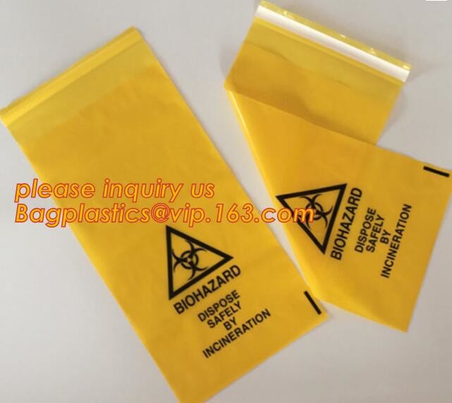heavy duty red medical biohazard garbage trash bags, PE Eco-friendly biohazard garbage bags, Heavy Duty biohazard infect