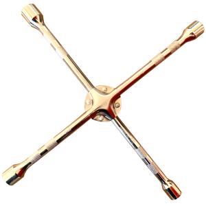 Wholesale Rotary Type 17mm Socket Cross Rim Wrench Car Tire Repair Tool from china suppliers