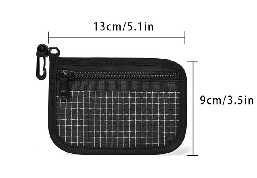 Cross-border best-selling multi-functional RFID card wallet, portable commuter key pouch, change pocket, stylish passport holder, document bag