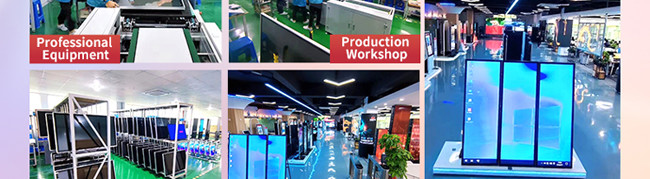 6ms 55 inch Touch Screen Monitor Led Smart Display for conference