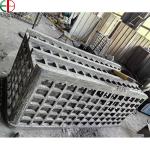 Heat Treatment Tooling Tray Frame Steel Casting Alloy For Furnace Bottom Plate