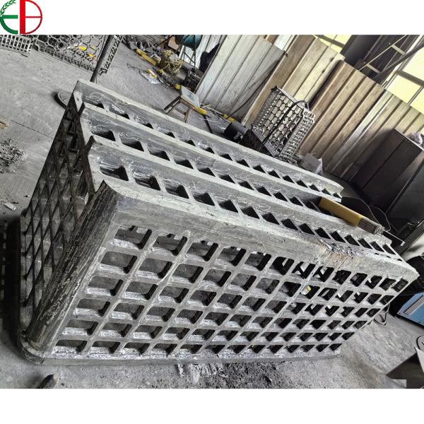 Heat Treatment Tooling Tray Frame Steel Casting Alloy For Furnace Bottom Plate