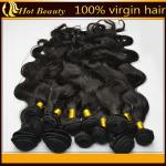 Black 5A Remy Virgin Brazilian Human Hair Extensions Body Wave