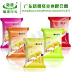 Food Grade Clear Plastic Pouch 3 Side Seal Bag Popcorn Packaging