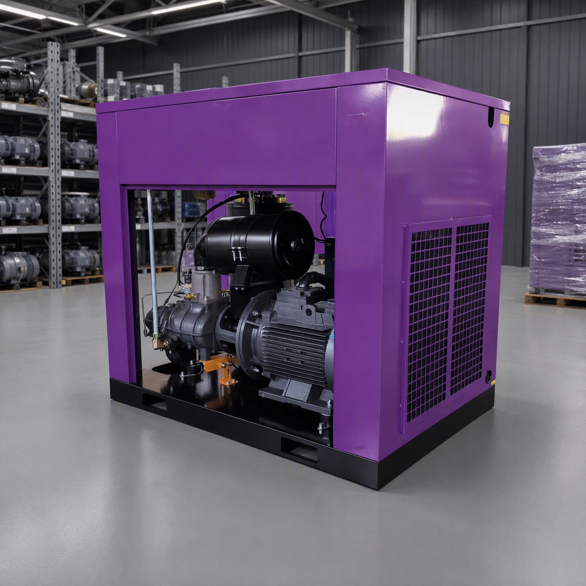 15KW Permanent Magnet Variable Frequency Screw Air Compressor Fixed Speed Industrial Air Compressor Machine