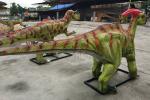 Water Proof Handmade Realistic Animatronic Parasaurolophus Dinosaur