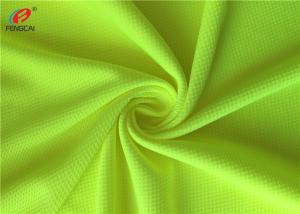 Wholesale 100% Polyester Bird Eye Mesh Fabric Fluorescent Material Fabric For Jerseys from china suppliers