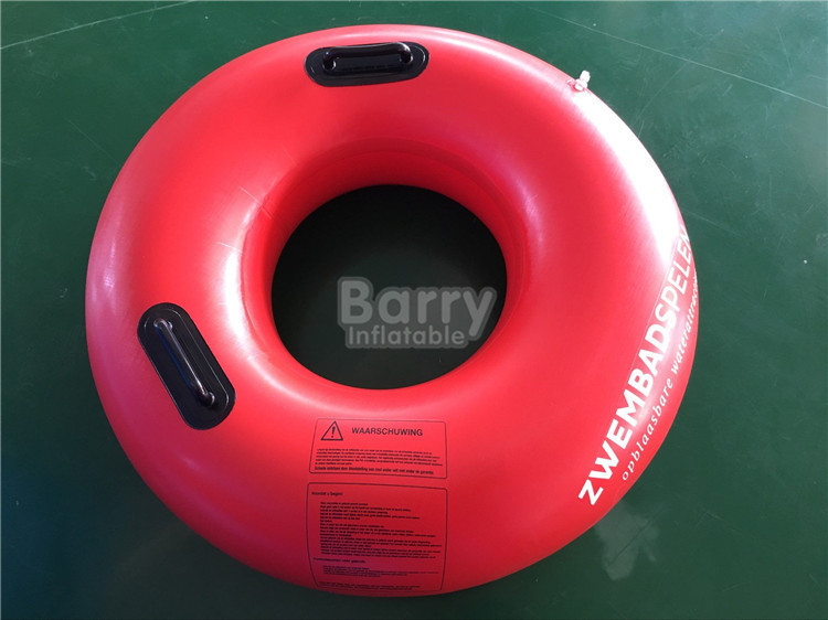 Red And Blue Inflatable Water Toys For Kids , Swimming Pool Floats