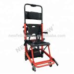 Medical Portable Foldable Electric Stair Climbing Wheelchair Two Years Warranty
