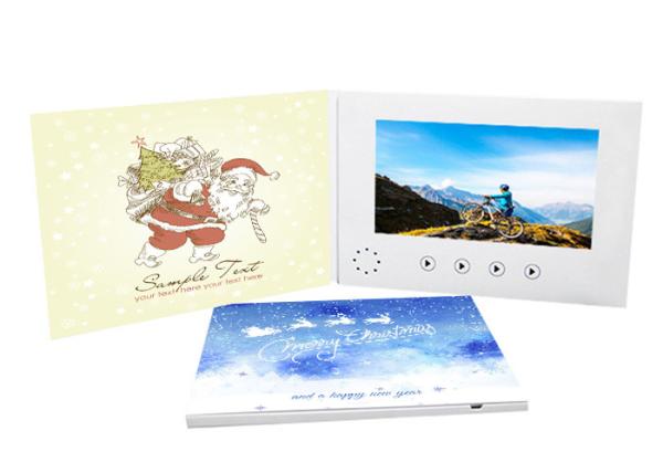 4C Printing 512MB Real Estate Video Brochure Promotional Video Cards 800*480