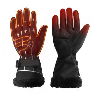 Wholesale OEM / ODM Electric Thermal Snowmobile Gloves Heated Winter Gloves One Size for Winter Outdoor Camping from china suppliers