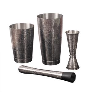 Wholesale Stag Style Professional Cocktail Set Bartender Kit Bar Accessories from china suppliers