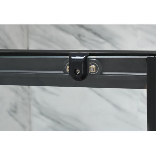 Customizable Square Shower Enclosures With Frosted Printing Glass For Modern
