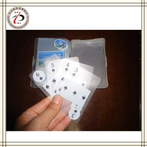 Wholesale CUSTOM TRANSPARENT PLAYING CARDS from china suppliers