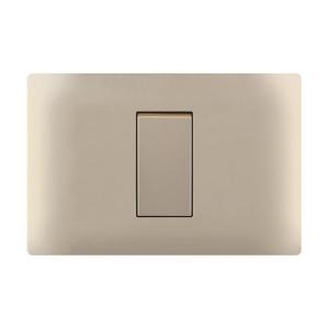 Wholesale American Standard 1 Gang 1 Way Switch Rated Current 10A / 16A 118 * 75mm from china suppliers
