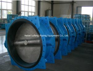 Wholesale Rubber seat flange butterfly valve,butterfly valve from china suppliers