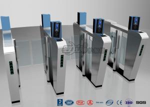 Wholesale Waist Height Turnstile Security Systems , Face Recognition Speed Fastlane Turnstile from china suppliers