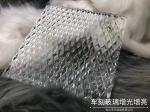 Carved Tecture 10mm Extra Clear Glass Tempered Acid Etched Glass Narrow V