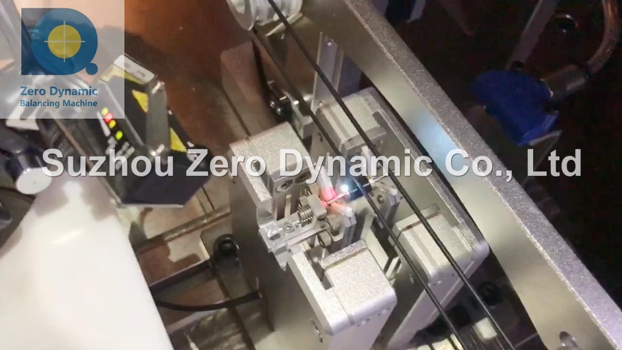 Nail Polisher Spindle Automatic Balancing Machine, Nail Polisher Motor Rotor Laser Ablation Balancing Machine
