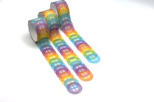 Wholesale Colorful Circle Decorative Sticker Tape For DIY Crafts from china suppliers