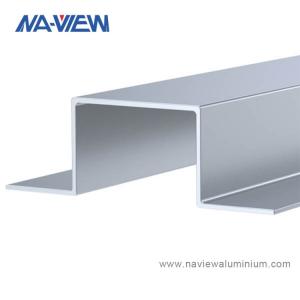 Wholesale Chinese Factory Manufactured Aluminum Top Hat Channel Extrusion from china suppliers