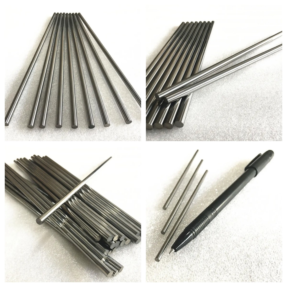 Polished Tungsten Carbide Rod 2mm 4mm 6mm 8mm 10mm With H6 Standard