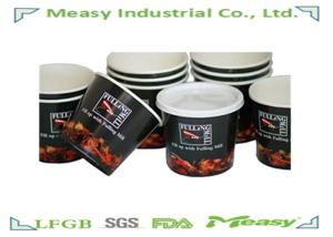 Wholesale Disposable Ice Cream Paper Cups 10Oz With Food Grade Ink Flexo Printing from china suppliers