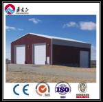 Industrial Structural Steel Hanger Galvanized Prefabricated Steel Warehouse