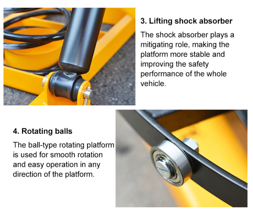 Ce Palletpal Lift Table Lever 1t Pallet Loader