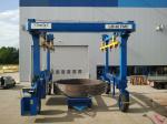 Safety Overload Limiter Rubber Tired Gantry Crane 80 Ton Easy Operation