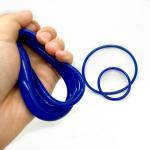 Flexible Rubber Seals Red Colored Silicone Rubber Gasket Making Machine