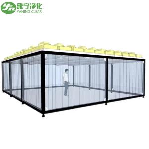 Wholesale Stainless Steel 304 Class 100000 FFU Clean Room with Air Shower from china suppliers