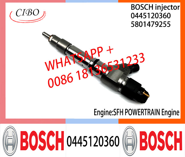 BOSCH 0445120360 Neutral Diesel Fuel Injector Assembly 0445120360 5801479255 ForSFH POWERTRAIN Engine